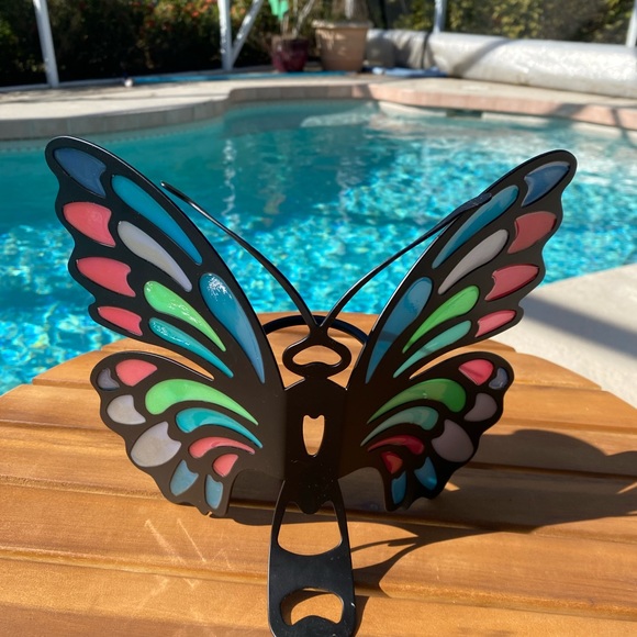 Boho butterfly candle holder - Picture 5 of 12